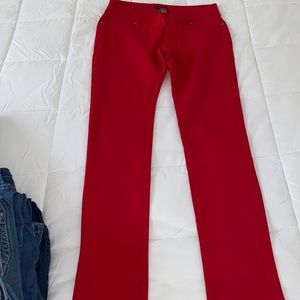 New Red pants